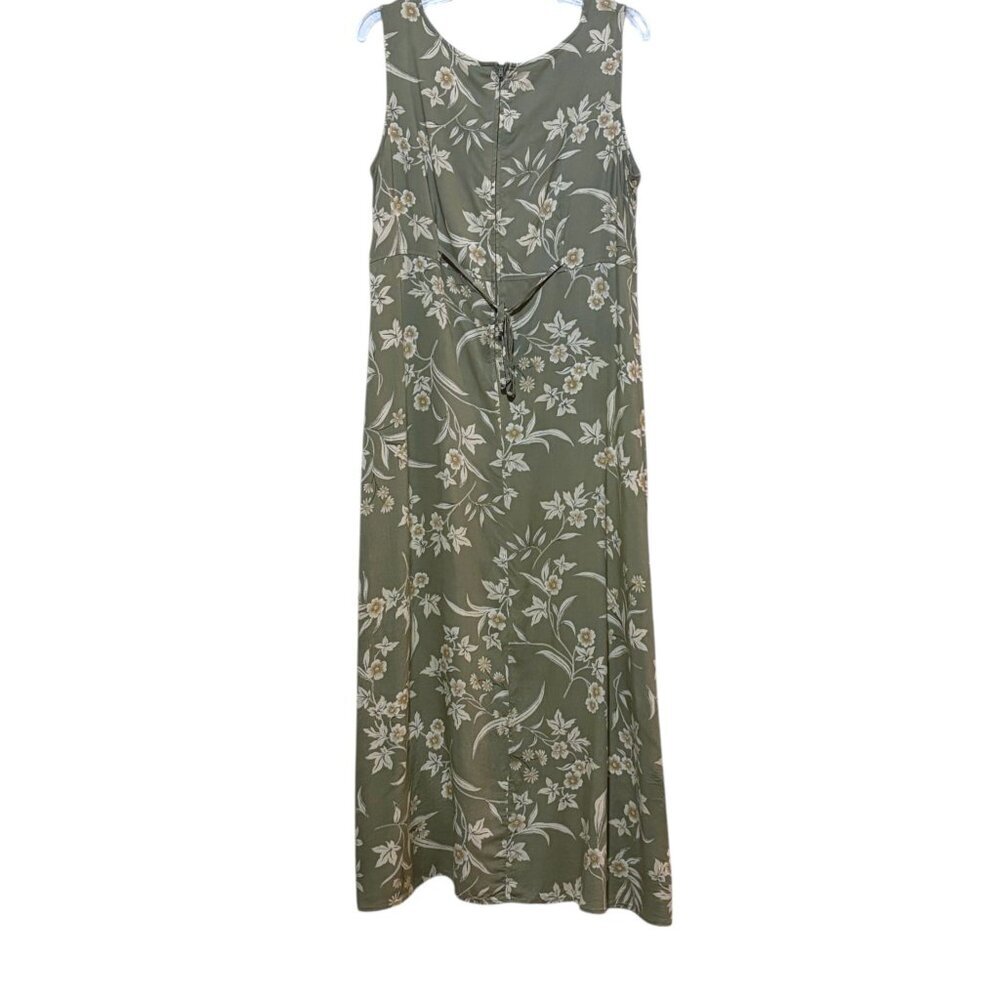 Vintage Kathie Lee Maxi Dress 14 Tie Back Wedding Guest Romantic Fairy Grunge - Picture 6 of 9